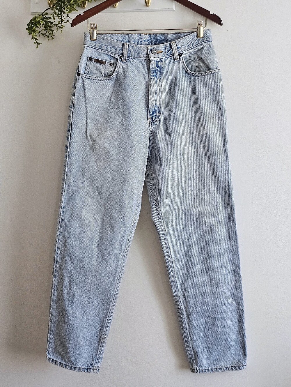 Vintage Calvin Klein CK Easy Fit Jeans USA Made 31x30 Light Wash USA Denim